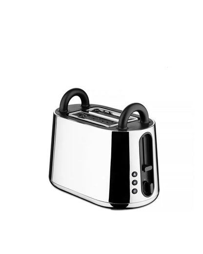 Alessi — Toru NE03 B | Tostapane in acciaio inox nero Nendo