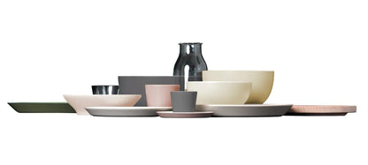 Alessi — Tonale DC03/5 LG | Piatto dessert in stoneware grigio — vista principale