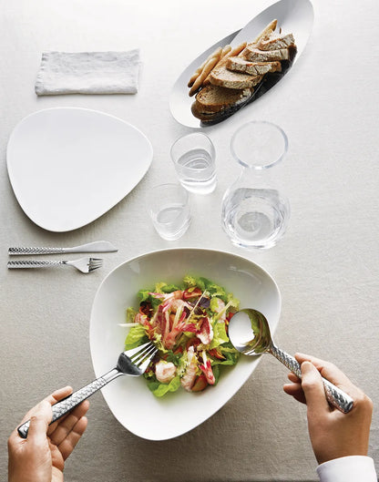 Alessi — Colombina Fish FM23/36S4 | Forchettine ostriche in acciaio 18 — dettaglio