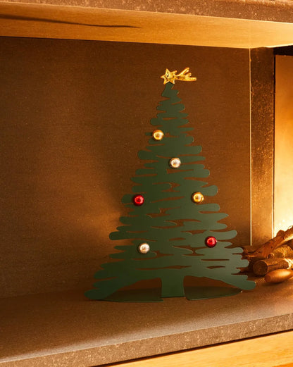 Alessi — Bark for Christmas BM06/30 GD | Decorazione natalizia in acci — ambientazione