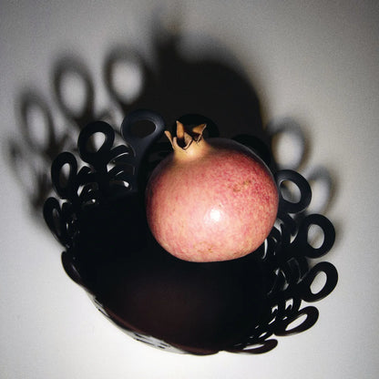 Alessi — Vimini BM21/21 | Cestino traforato in acciaio inox