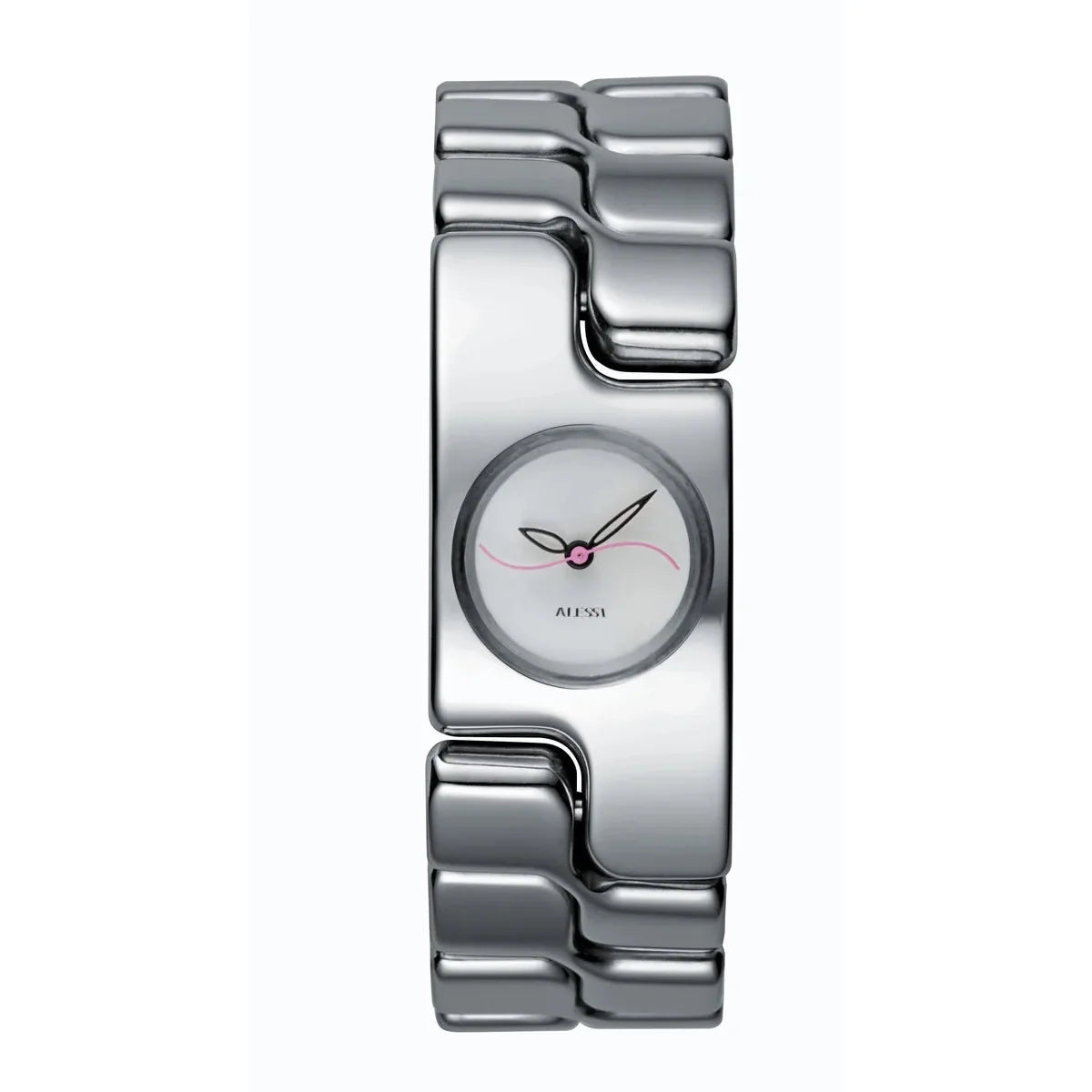 Alessi — Mariposa AL15000 | Montre-bracelet en acier poli