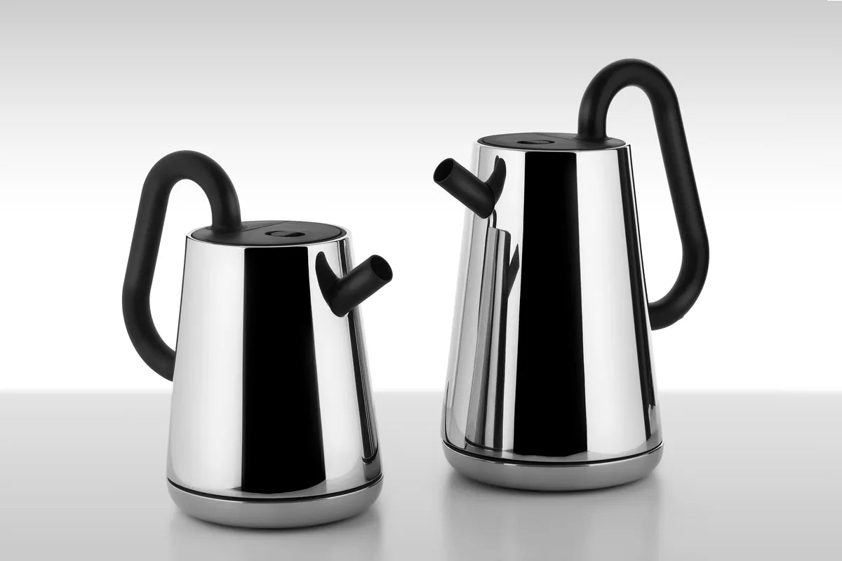 Alessi — Toru NE01 B | Bollitore elettrico Nendo in acciaio inox