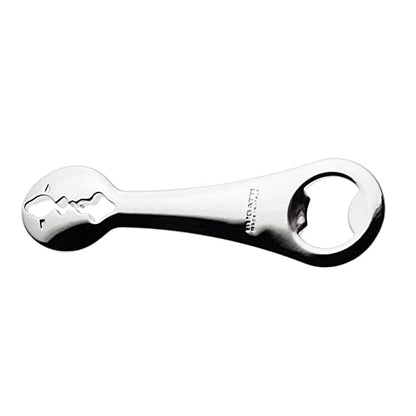 Bugatti Apribottiglie Kiss acciaio inox, design moderno e funzionale