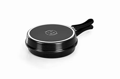 Barazzoni girafrittata alluminio antiaderente ø20 cm con manici bakelite