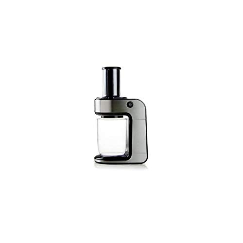 Domo Mixer spiralizzatore acciaio inox nero con lame per verdure