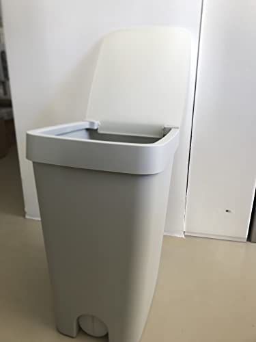 Il mio negozio Pattumiera in plastica con inserto rotolo buste, design moderno