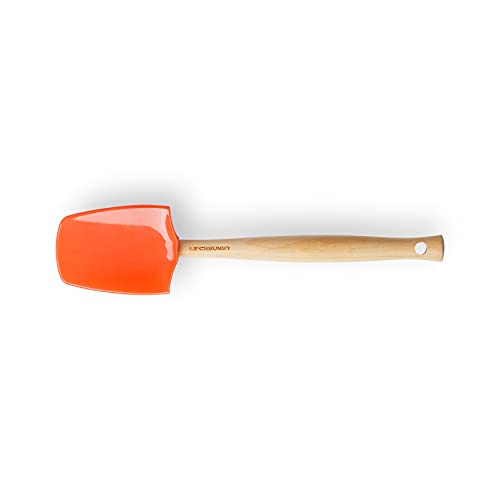 Le Creuset Spatola in silicone resistente al calore, testa speciale per pentole e padelle