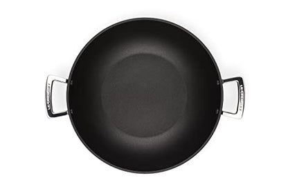 Le Creuset Wok alluminio forgiato 32 cm antiaderente con manici
