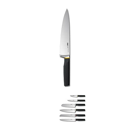 Joseph Joseph Set 6 Coltelli con Ceppo in acciaio inossidabile - Stilmobili