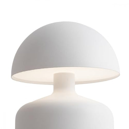 Leitmotiv lampada da tavolo LED bianco opaco design moderno