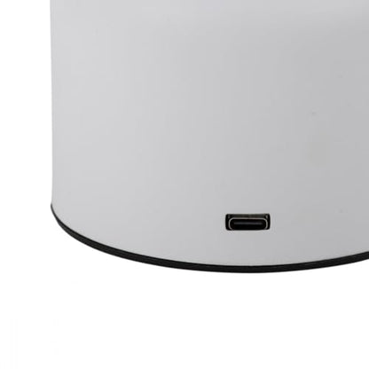 Leitmotiv lampada da tavolo LED bianco opaco design moderno