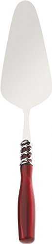 Bugatti Pala Torta Arianna Bordeaux in acciaio inox, colore bordeaux - utensile da cucina professionale