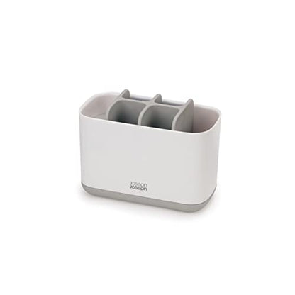 Joseph Joseph Porta Spazzolino ventilato con piedini antiscivolo bianco