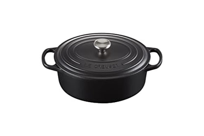 Le Creuset Cocotte Ovale Evolution in ghisa rossa con coperchio - Casseruola per arrosti