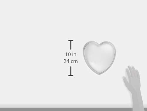 Decora teglia professionale cuore alluminio anodizzato 25x7,5 cm