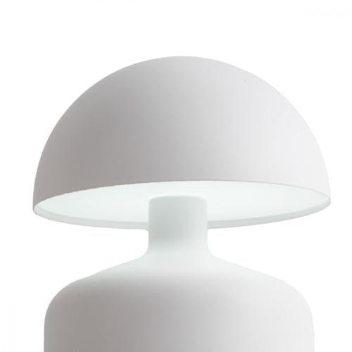 Leitmotiv lampada da tavolo LED bianco opaco design moderno