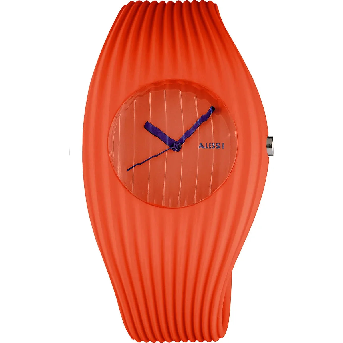 Alessi — Grow Watch AL26003 | Orologio da polso in poliuretano arancio