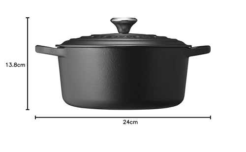 Le Creuset Cocotte rotonda Evolution in ghisa colore rosso - Stilmobili