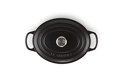 Le Creuset Cocotte Ovale Evolution in ghisa rossa con coperchio - Casseruola per arrosti