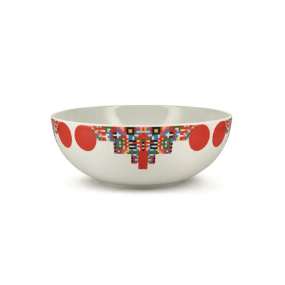 Alessi — Holyhedrics ESA11 | Juleskål i dekoreret porcelæn