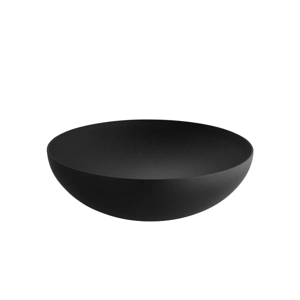 Alessi — Double DUL02/25 DUL02/25BT | Ciotola doppia parete nera con d — Alessi