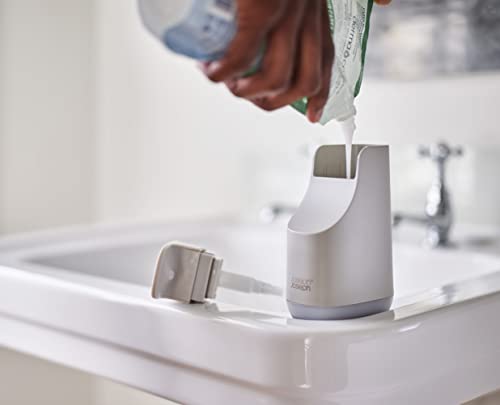 Joseph Joseph porta sapone dispenser grigio bianco design compatto