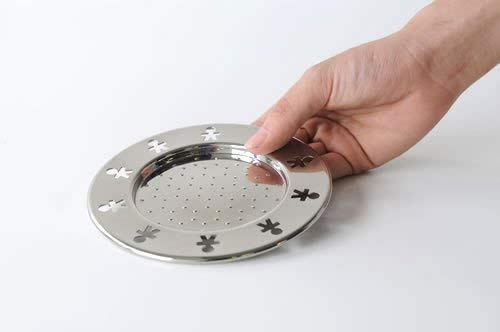 Alessi Set 4 Mini Girotondo in acciaio inossidabile 18/10 lucido - Design King-Kong
