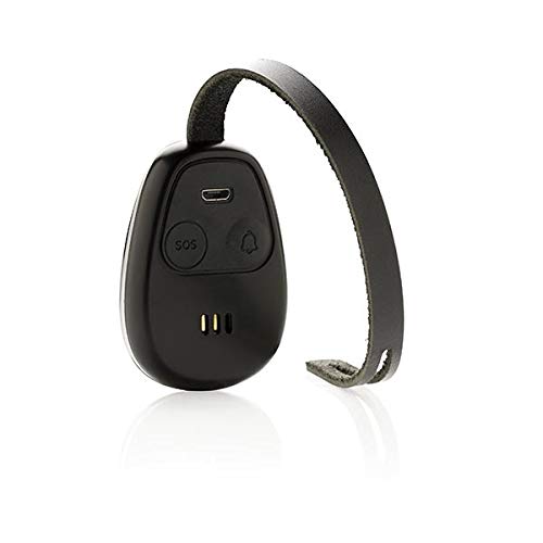 XD Design Elle Protection Charm Anti Aggressione Nero con allarme SOS e app