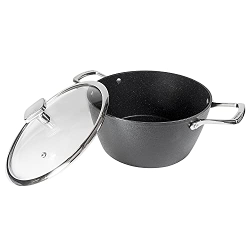 Moneta Bollilatte Accordo acciaio inox con finitura icecoating nero satinato