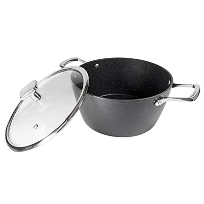 Moneta Bollilatte Accordo acciaio inox con finitura icecoating nero satinato