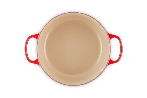 Le Creuset Cocotte rotonda Evolution in ghisa colore rosso - Stilmobili