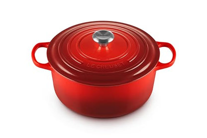 Le Creuset Cocotte rotonda Evolution in ghisa colore rosso - Stilmobili