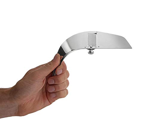Alessi affettatartufi Alba in acciaio inox argentato con lama regolabile - Design UNStudio