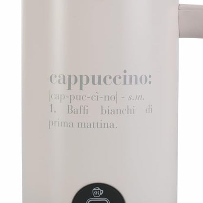 Cappuccinatore Victionary acciaio inox avorio Stilmobili - monta e scalda