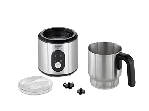 Caso Montalatte Crema & Choco Inox, acciaio inossidabile, design tedesco per schiuma latte e bevande calde