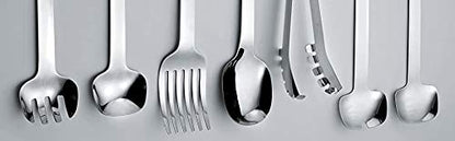 Alessi KL11 Tibidabo set posate servizio acciaio inossidabile 18/10 lucido argento