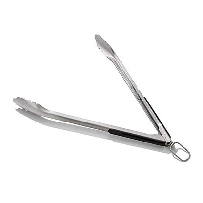 OXO Pinze Good Grips in acciaio inox con estremità frastagliate e apribottiglie integrato