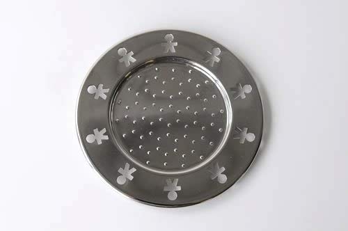 Alessi Set 4 Mini Girotondo in acciaio inossidabile 18/10 lucido - Design King-Kong