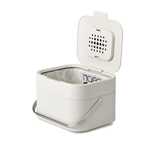 Joseph Joseph Stack pattumiera umido filtro antiodore acciaio inox ventilazione
