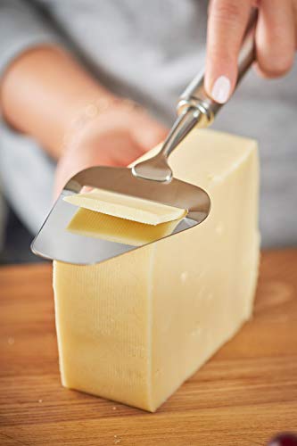 Rösle coltello da formaggio lama seghettata acciaio inox