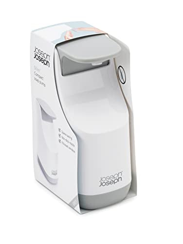 Joseph Joseph porta sapone dispenser grigio bianco design compatto