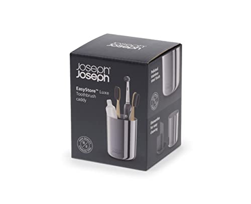 Joseph Joseph Organizer da Bagno in acciaio inox lucidato con divisori