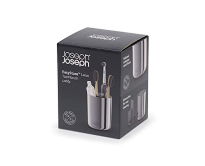 Joseph Joseph Organizer da Bagno in acciaio inox lucidato con divisori