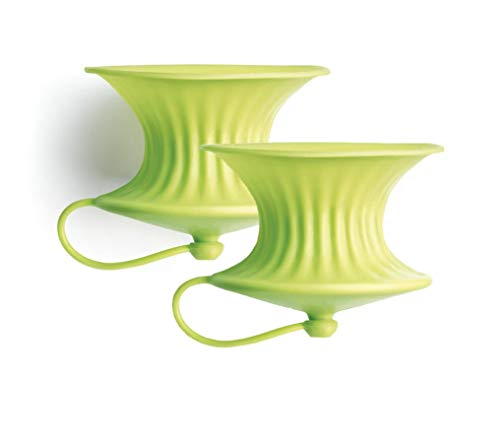 Lékué Set 2 Spremilimoni silicone grigio azzurro - Stilmobili