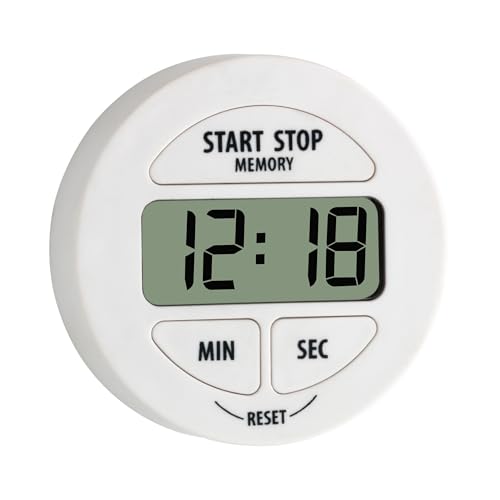 TFA Dostmann Timer magnetico rosso con cronometro digitale