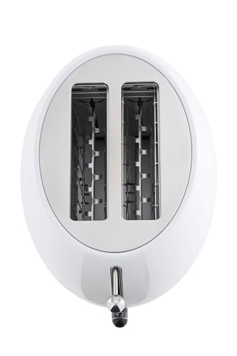 Bugatti Romeo tostapane acciaio inox design curvilineo nero