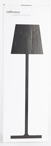 Zafferano Poldina lampada LED alluminio salvia con diffusore policarbonato e controllo touch