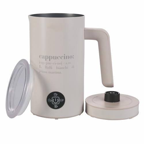 Cappuccinatore Victionary acciaio inox avorio Stilmobili - monta e scalda