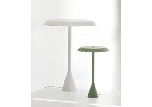 Nemo Panama Euga Design lampada da tavolo alluminio verde H45 - Stilmobili